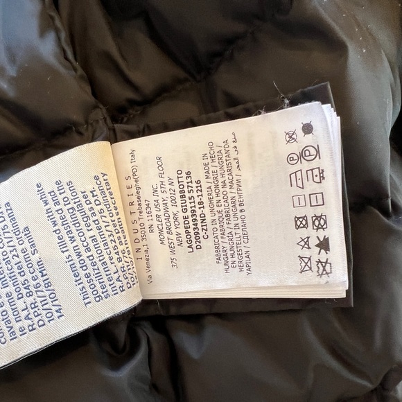 NWT MONCLER ultra rare LAGOPEDE size 1 - Picture 12 of 12